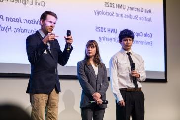 Team presentation at the Social Venture Innovation Challenge